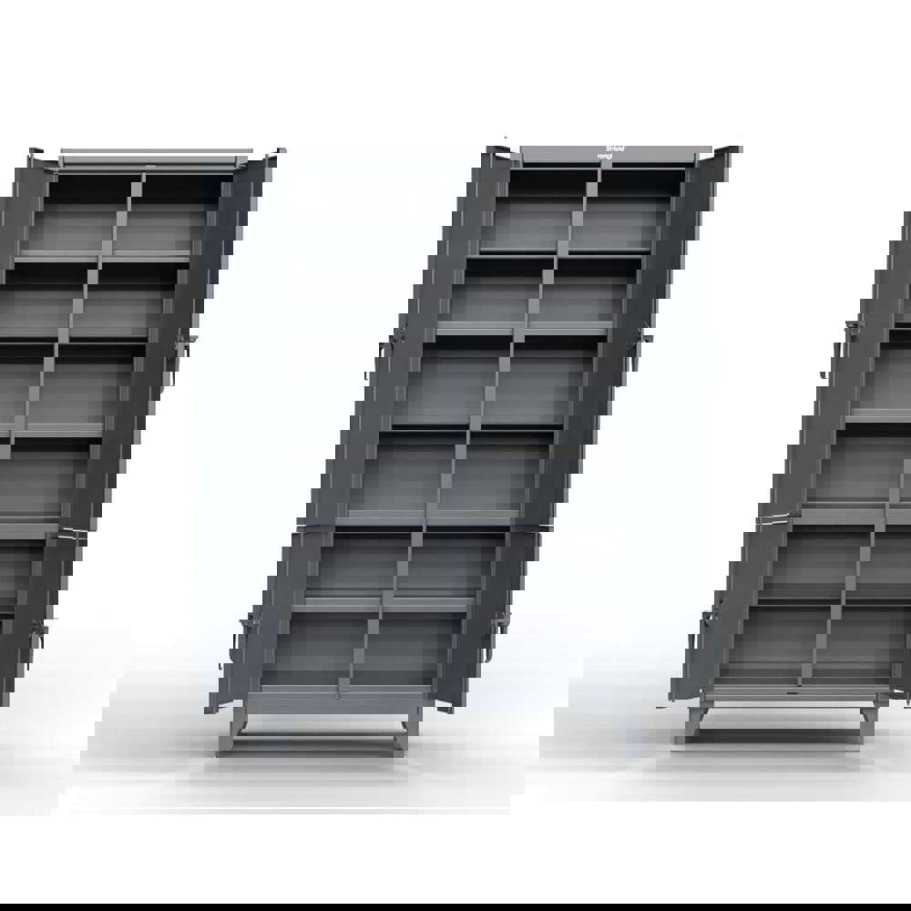 Locking Steel Storage Cabinet: 48